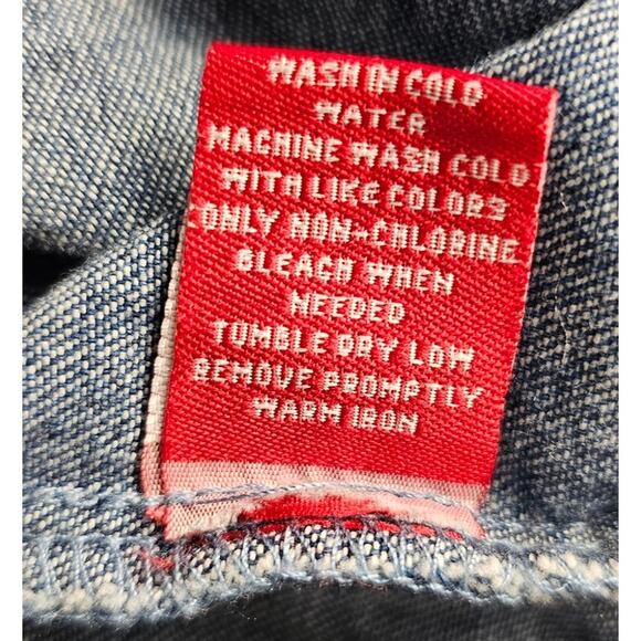 K & S Denim Marines Button Down Shirt Mens Size 2XL - Picture 5 of 9